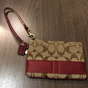 Coach wristlet